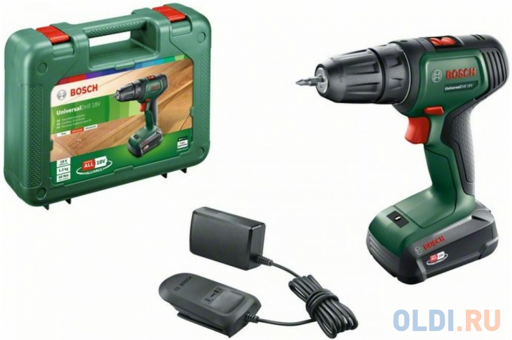 Дрель-шуруповёрт Bosch Universaldrill С АКБ