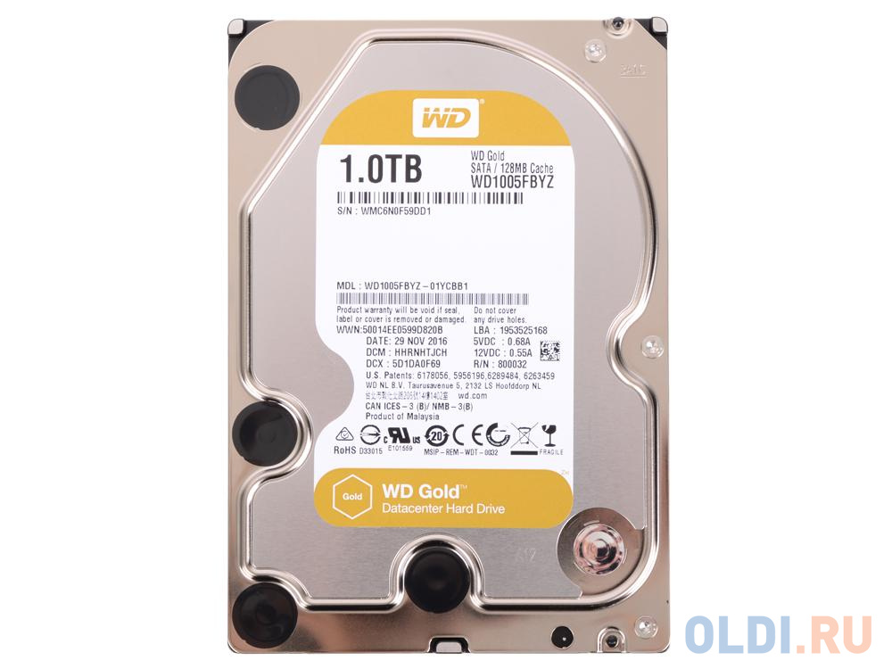 Жесткий диск Western Digital WD1005FBYZ 1 Tb в Москвe