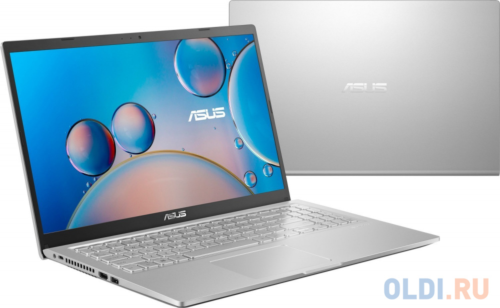 Ноутбук/ ASUS X515FA-BQ136W 15.6"(1920x1080 (матовый) IPS)/Intel Core i5 10210U(1.6Ghz)/8192Mb/256PCISSDGb/noDVD/Int:Intel UHD Graphics/Cam/BT/Wi