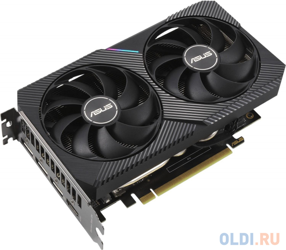 Видеокарта ASUS nVidia GeForce RTX 3060 Dual V2 OC Edition 12288Mb