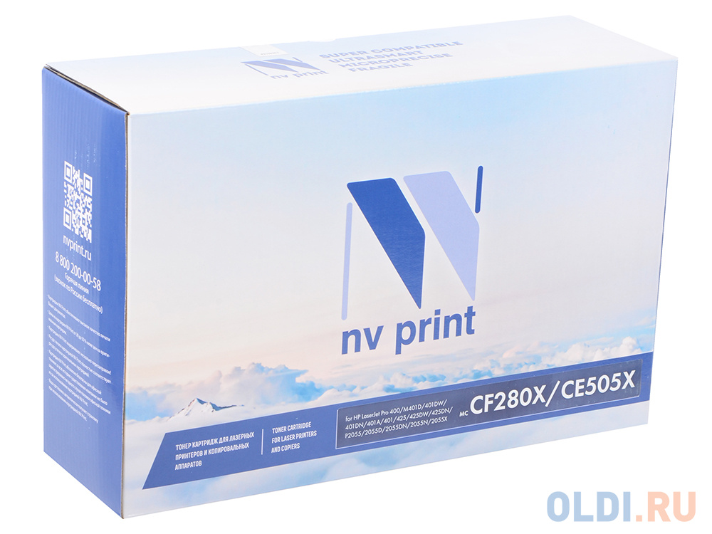 Картридж NV-Print CF280X/CE505X 6900стр Черный