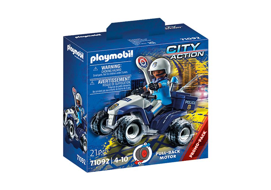 Playmobil  71092 Police Quad (Полицейский квадроцикл)