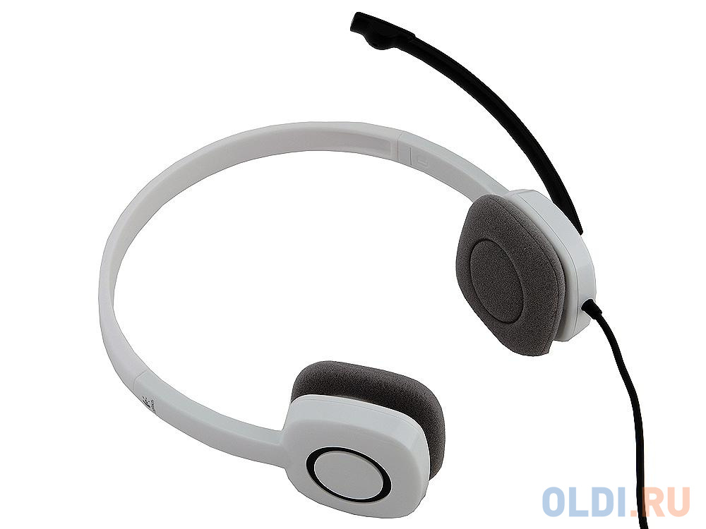 (981-000350) Гарнитура Logitech Stereo Headset H150, CLOUD WHITE