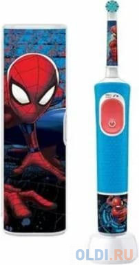 Электрическая зубная щетка VITALITY D103 SPIDERMAN + CASE ORAL-B