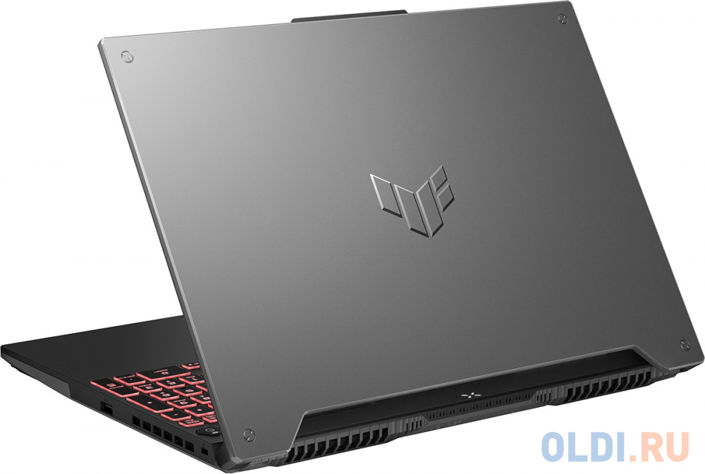 Ноутбук Asus TUF Gaming A15 FA507XI-HQ014 Ryzen 9 7940HS 16Gb SSD512Gb NVIDIA GeForce RTX4070 8Gb 15.6" IPS WQHD (2560x1440) noOS grey WiFi BT Ca