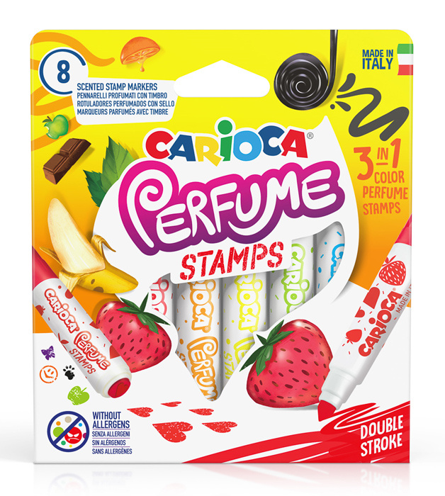 Фломастеры Carioca Perfume Stamps 8 цветов 42988 в Москвe