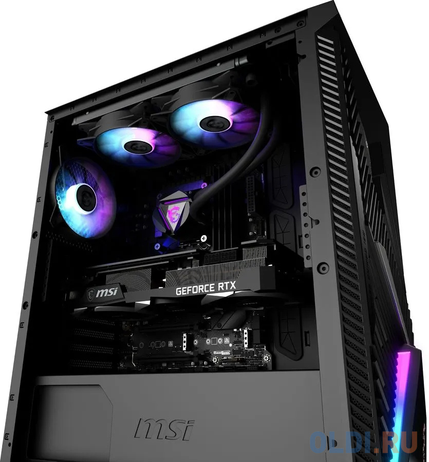 ПК MSI Infinite X2 13FNUG-283XRU i7 13700KF (3.4) 32Gb 2Tb 7.2k SSD1Tb RTX4080 16Gb noOS 2.5xGbitEth WiFi BT 850W черный (9S6-B90411-283)