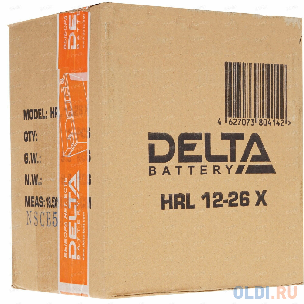 Аккумуляторная батарея Delta HRL 12-26 X (805569)