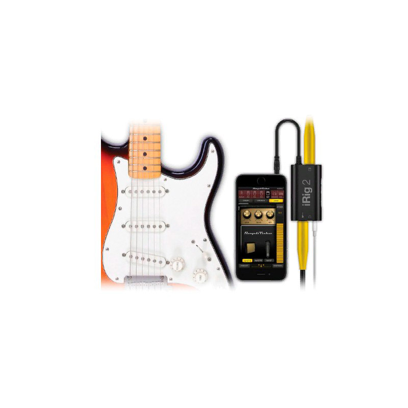 Аудиоинтерфейс IK Multimedia iRig 2 IP-IRIG2-PLG-IN