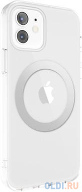 Накладка SwitchEasy "MagClear" для iPhone 12 mini серебряный GS-103-121-225-26