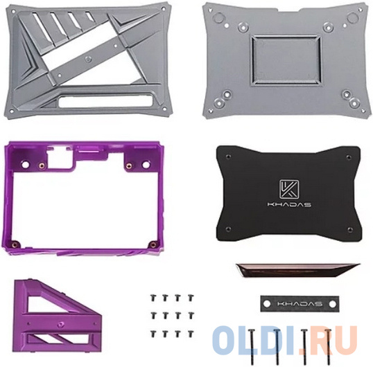 DIY Case Purple VIMs DIY Case, Purple Color, with heavy metal plate, KCS-P-001 в Москвe