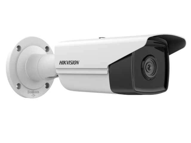 IP-камера HikVision DS-2CD2T83G2-4I 6мм - 6мм, уличная, корпусная, 8Мпикс, CMOS, до 3840x2160, до 20кадров/с, ИК подсветка 80м, POE, -40 °C/+60 °C, белый (DS-2CD2T83G2-4I(6MM))