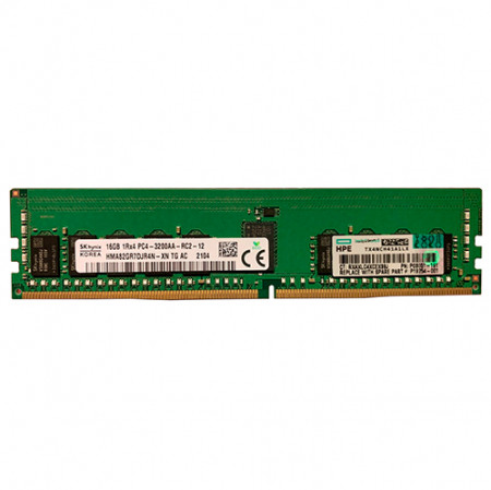 Память DDR4 RDIMM 16Gb, 3200MHz, CL22, 1.2V, Single Rank, ECC, Hynix (HMA82GR7DJR4N-XN)