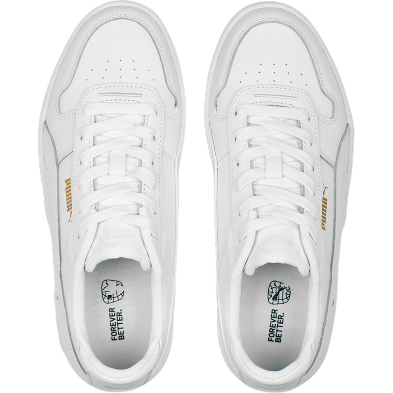 Кроссовки Puma Carina Street (р.7 UK / р.9.5 US) White-White Gold 38939001 в Москвe