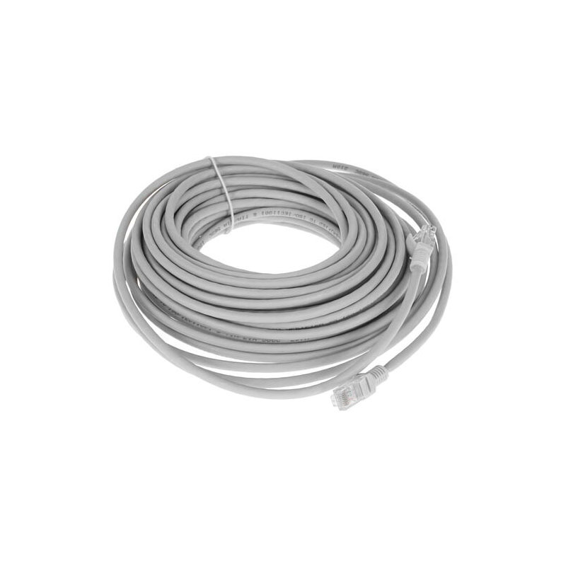 Сетевой кабель Gembird Cablexpert UTP LSZH cat.5e 15m Grey PP30-15M