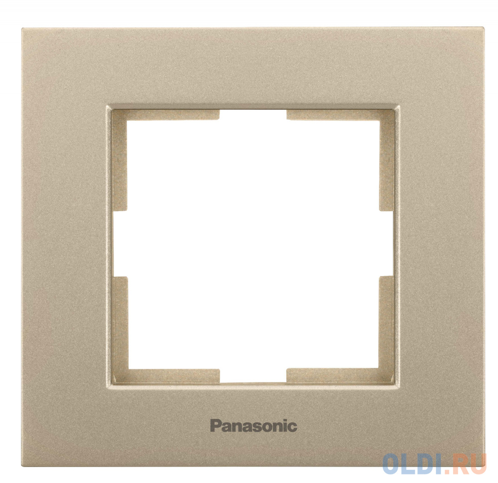 Рамка Panasonic Karre Plus WKTF08012BR-RU декоративная 1x пластик бронза (упак.:1шт)