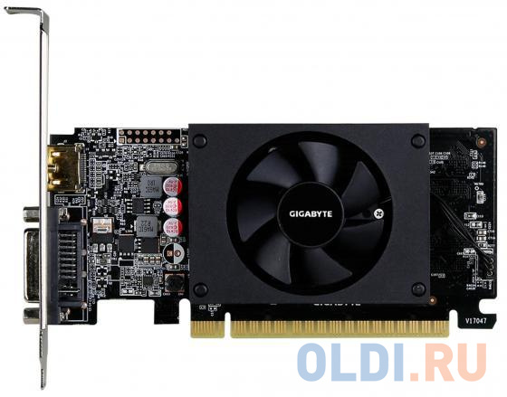 Видеокарта GigaByte GeForce GT 710 GV-N710D5-2GL 1024Mb