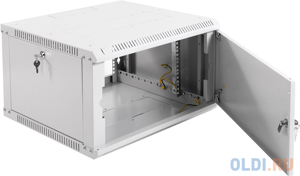 Шкаф настенный разборный 6U ЦМО ШРН-Э-6.650.1 600х650mm дверь металл в Москвe