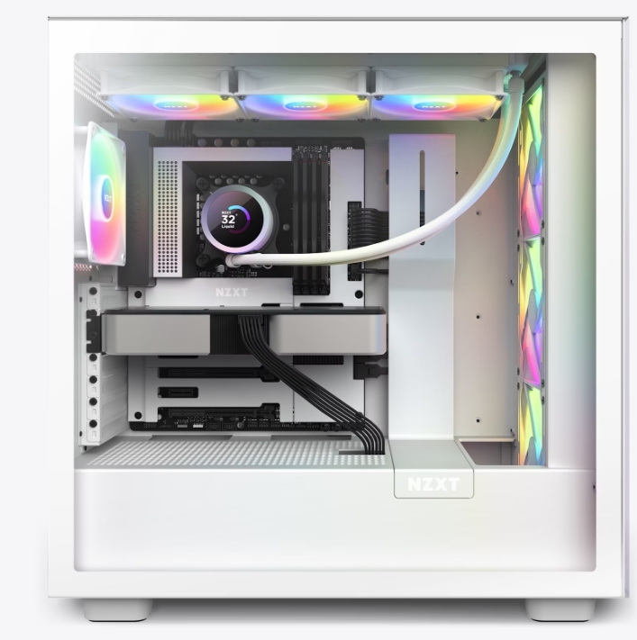 Водяное охлаждение NZXT Kraken 360 RGB White RL-KR360-W1 (Intel LGA 1700/1200/115X AMD AM5/AM4/sTRX4/TR4)