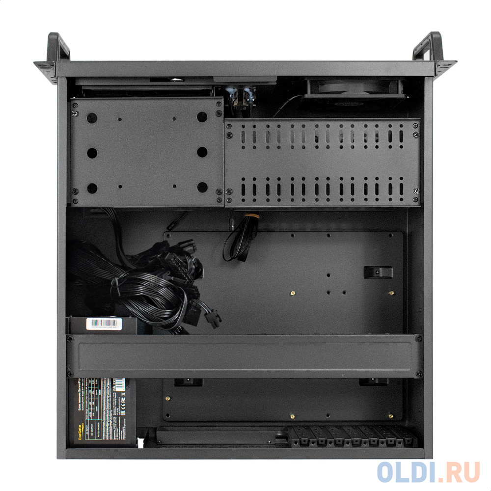 Серверный корпус ExeGate Pro 4U450-17 <RM 19", высота 4U, глубина 450, БП 600ADS, 2*USB>