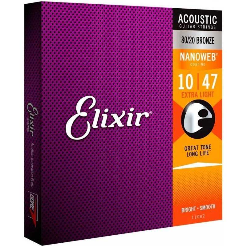 Струны для акустической гитары ELIXIR 11002