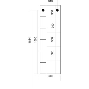 Пенал Mixline Аврора 35х150 белый (4640030868582)