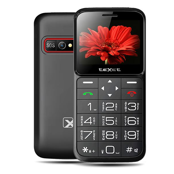 Мобильный телефон teXet TM-B226 Black