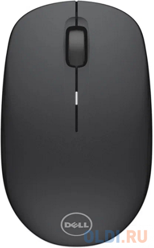 Dell Mouse WM126 Wireless; USB; optical; 1000 dpi; 3 butt; black в Москвe