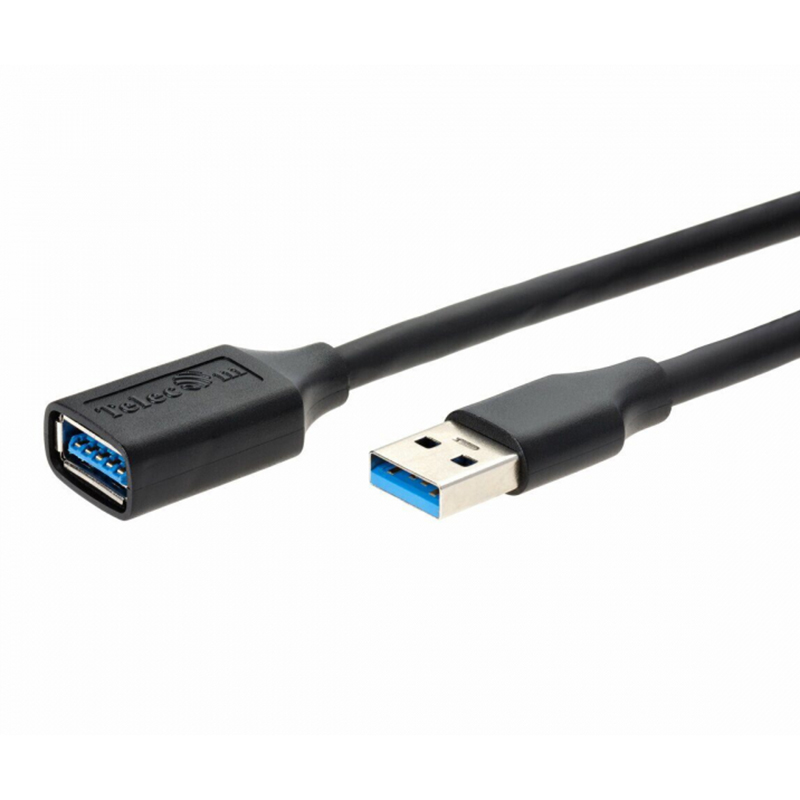 Аксессуар Telecom USB 3.0 Am-Af 3m Black TUS708-3M