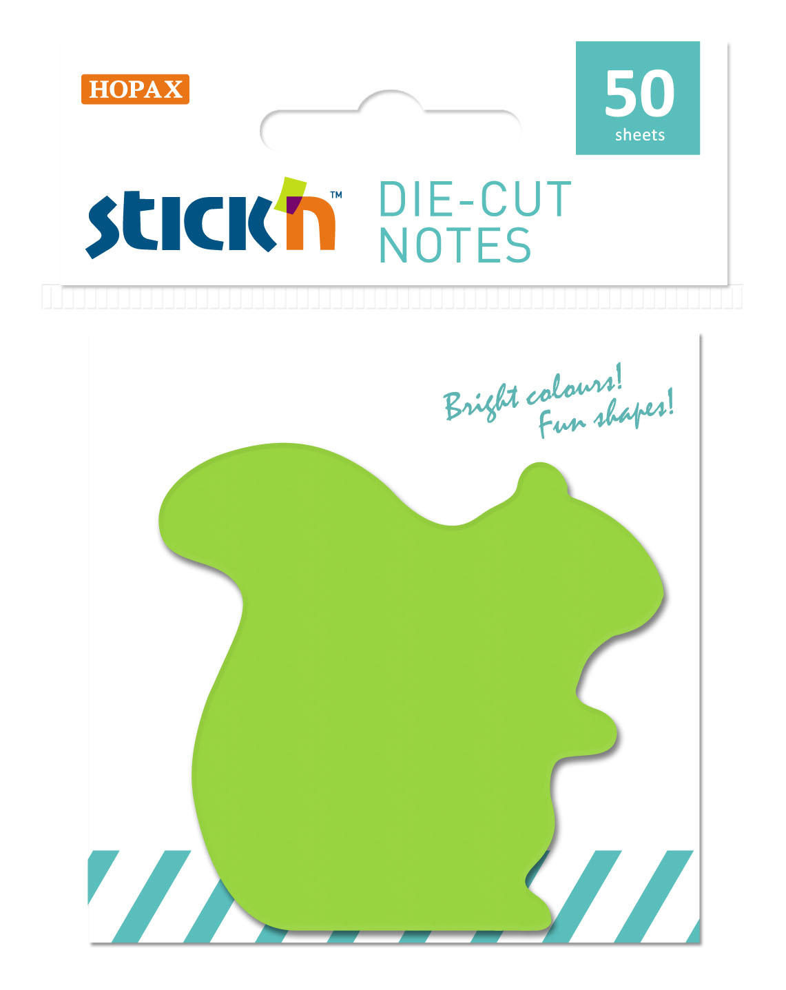 Блок самоклеящийся (стикеры) STICK`N, 50 листов, зеленый (21771)