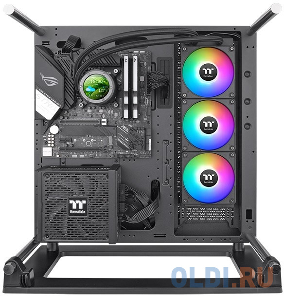 Жидкостная система охлаждения Thermaltake CL-W415-PL12SW-A All-In-One Liquid Cooler System/ARGB Fan 120*3/PWM 500-1500 rpm/Water Block 2.1 inch LCD в Москвe