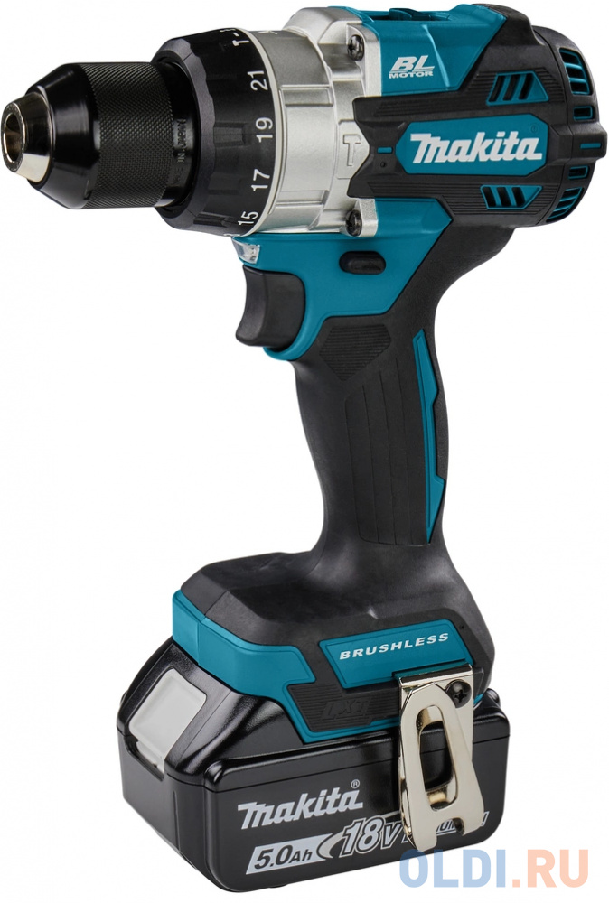 Дрель-шуруповерт Makita DHP486RTJ аккум. патрон:быстрозажимной (кейс в комплекте)