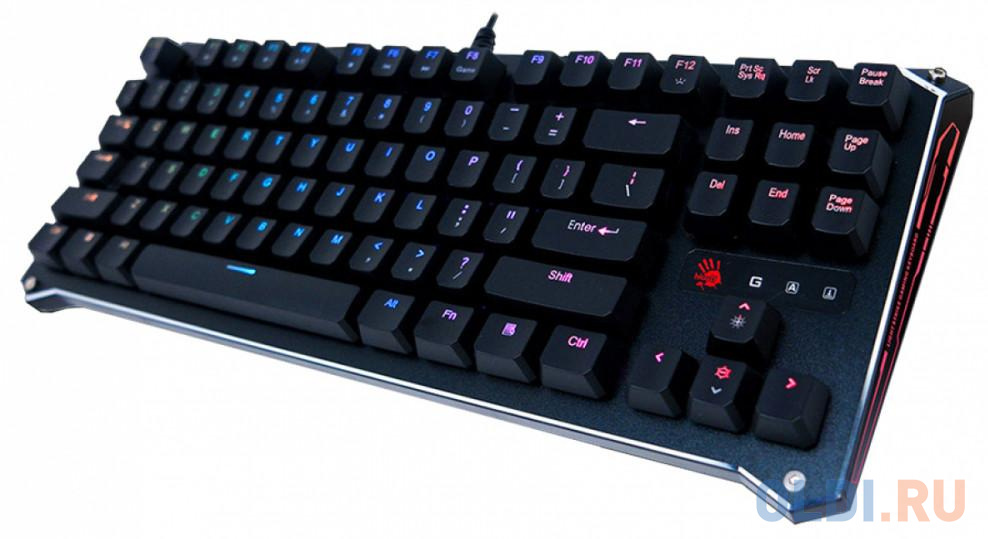 Клавиатура A4Tech B930 механическая черный USB Gamer LED