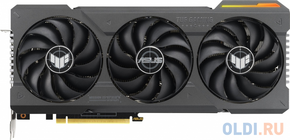 Видеокарта Asus PCI-E 4.0 TUF-RTX4070TIS-O16G-GAMING NVIDIA GeForce RTX 4070TI Super 16Gb 192bit GDDR6X 2730/21000 HDMIx2 DPx3 HDCP Ret