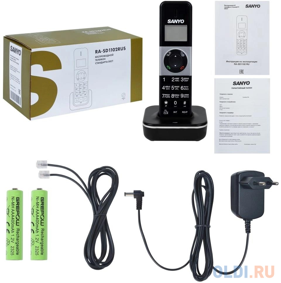 SANYO RA-SD1102RUS Бпроводной телефон стандарта DECT