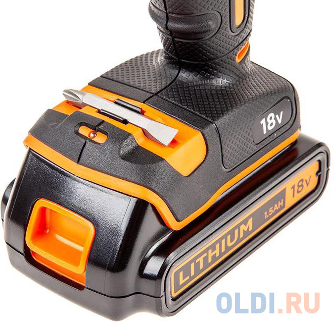 Аккумуляторная дрель-шуруповерт Black & Decker BDCDC18KB-QW