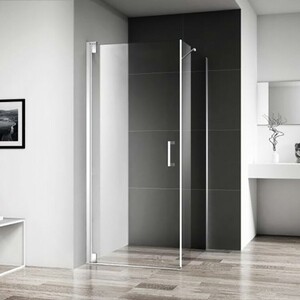 Душевой уголок BelBagno Marmi A-1 90х90 прозрачный, с поддоном, хром (MARMI-A-1-90-C-Cr, TRAY-BB-A-90-15-W)