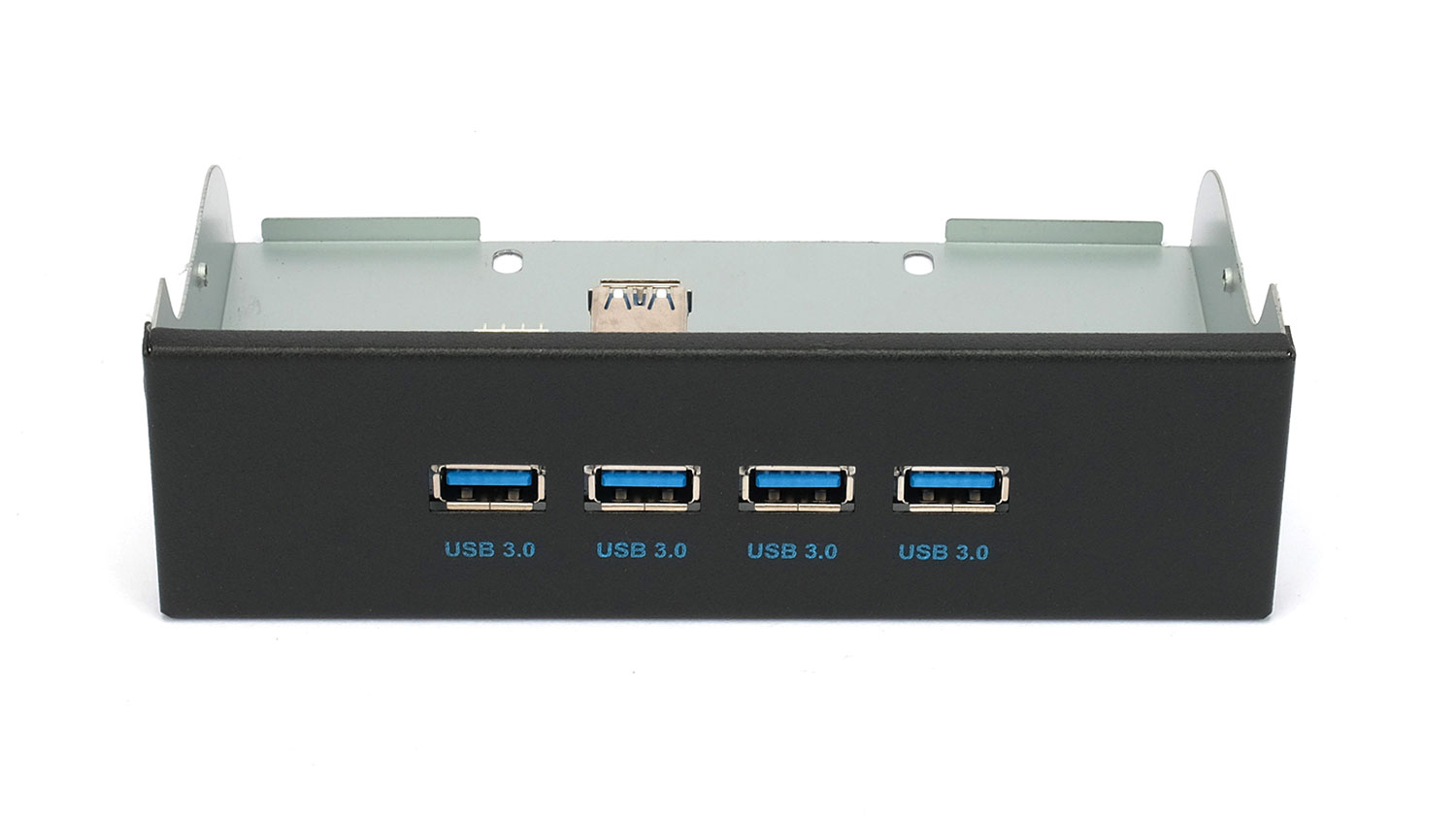 Фронтальная панель 5.25" Gembird FP5.25-USB3-4A, 4xUSB 3.0, черный (FP5.25-USB3-4A)
