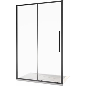 Душевая дверь Good Door Idea WTW 110х195 прозрачная, черный (WTW-110-C-B) в Москвe