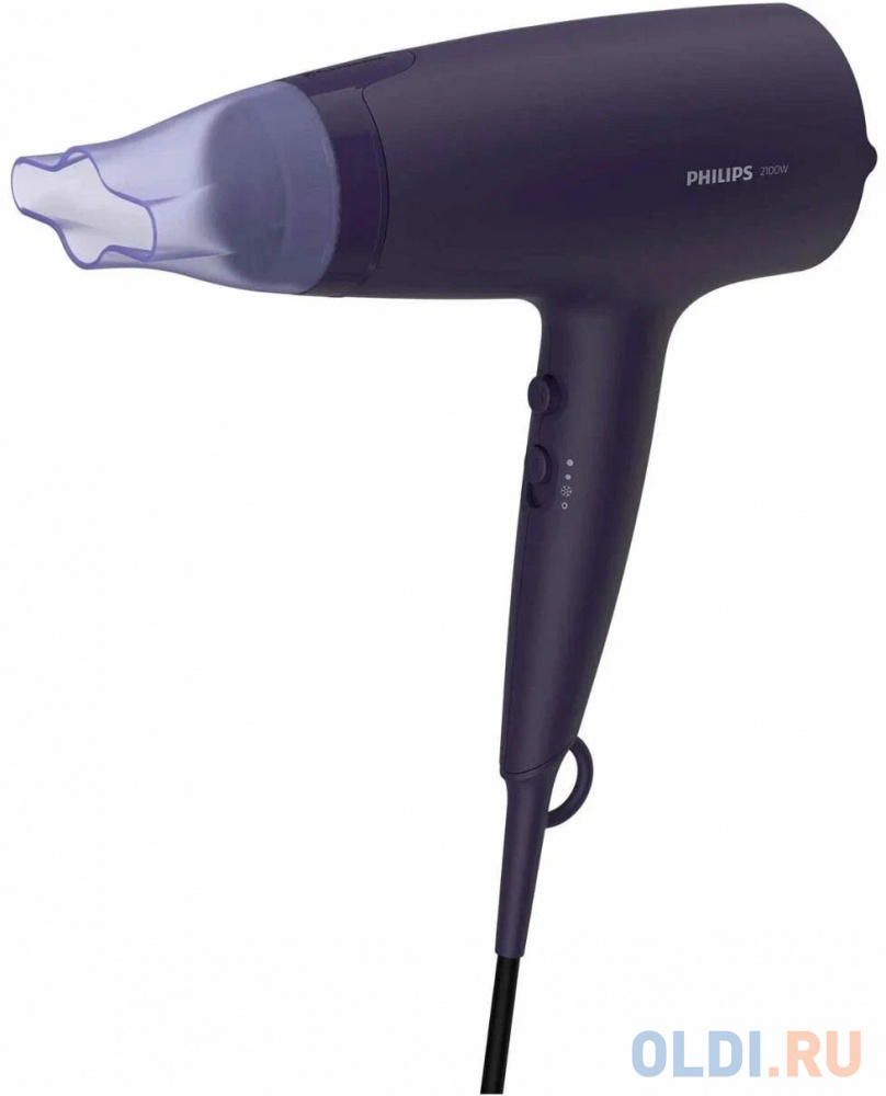 PHILIPS BHD340/10 Фен, 2100 Вт, фиолетовый