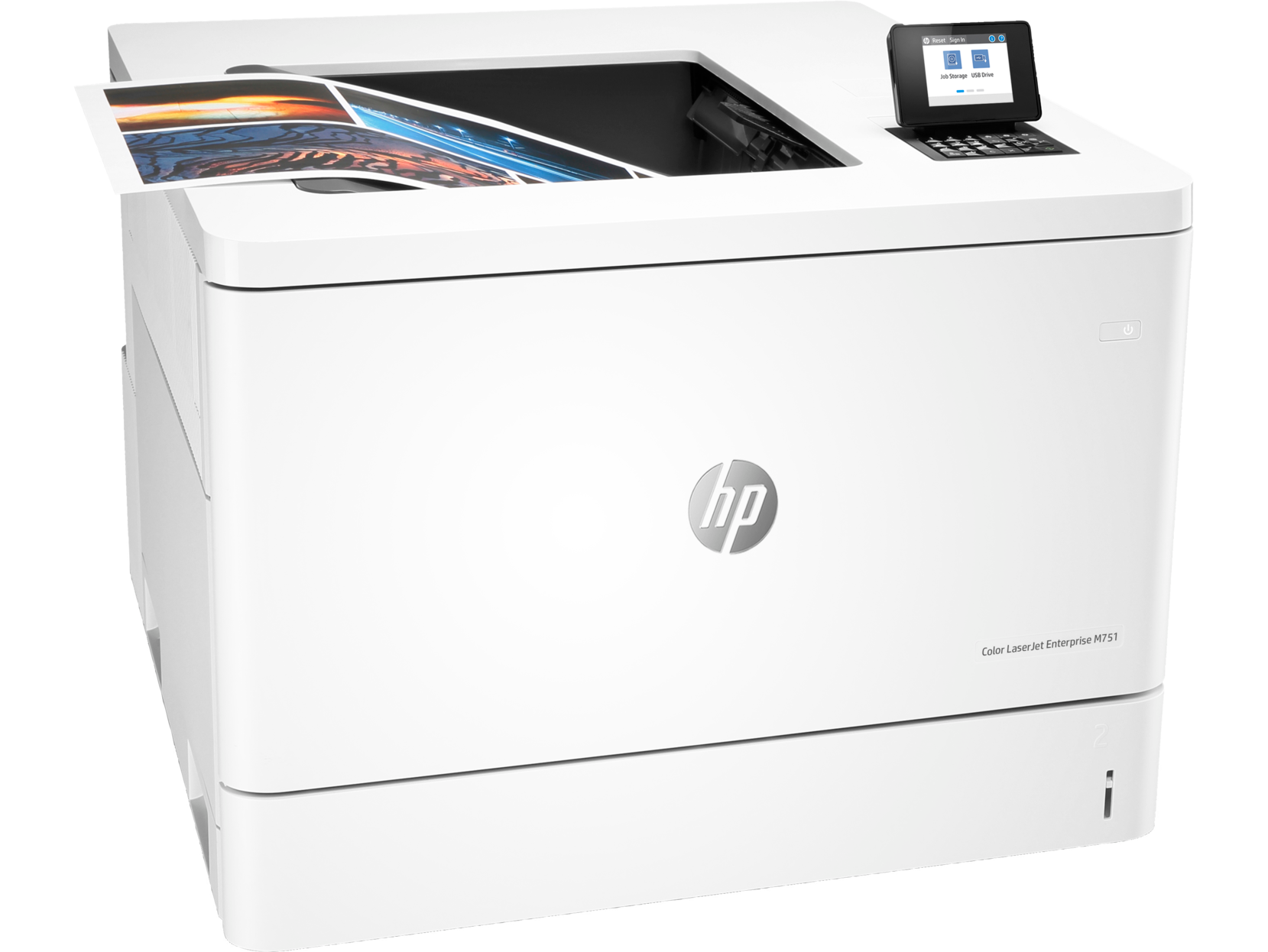 Принтер лазерный HP Color LaserJet Enterprise M751dn, A3, цветной, 41стр/мин (A4 ч/б), 41стр/мин (A4 цв.), 1200x1200dpi, дуплекс, сетевой, USB (T3U44A)