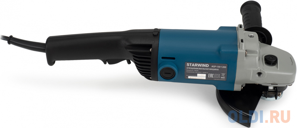 Углошлифовальная машина StarWind AGP-150-1200 150 мм 1200 Вт