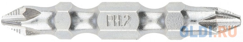 Набор бит двухстор., Ph2-Ph2х45мм, сталь S2, 10шт. // Gross