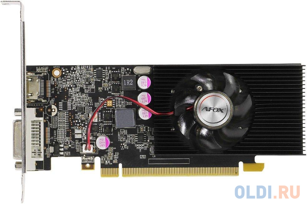 Видеокарта Afox GeForce GT 1030 AF1030-2048D5L7-V2 2048 Мб