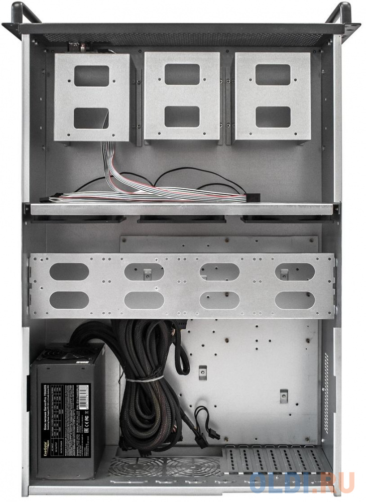 Серверный корпус ExeGate Pro 4U650-18 <RM 19", высота 4U, глубина 650, БП 1000RADS, USB>