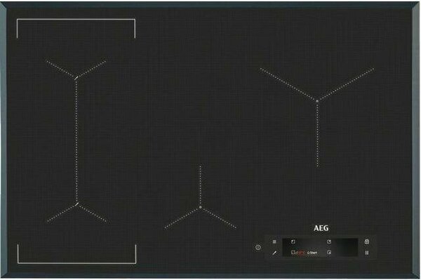 Индукционная варочная панель AEG IAE84881FB, 4 конфорки, черный (IAE84881FB)