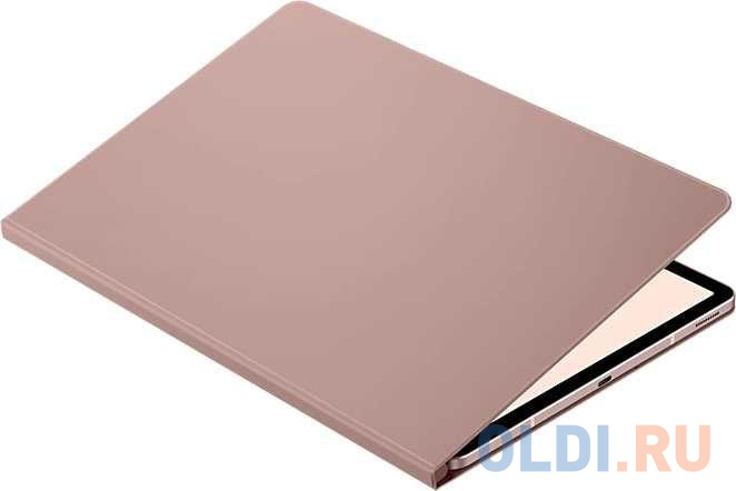 Чехол Samsung для Samsung Galaxy Tab S7+/FE Book Cover полиуретан розовое золото (EF-BT730PAEGRU)