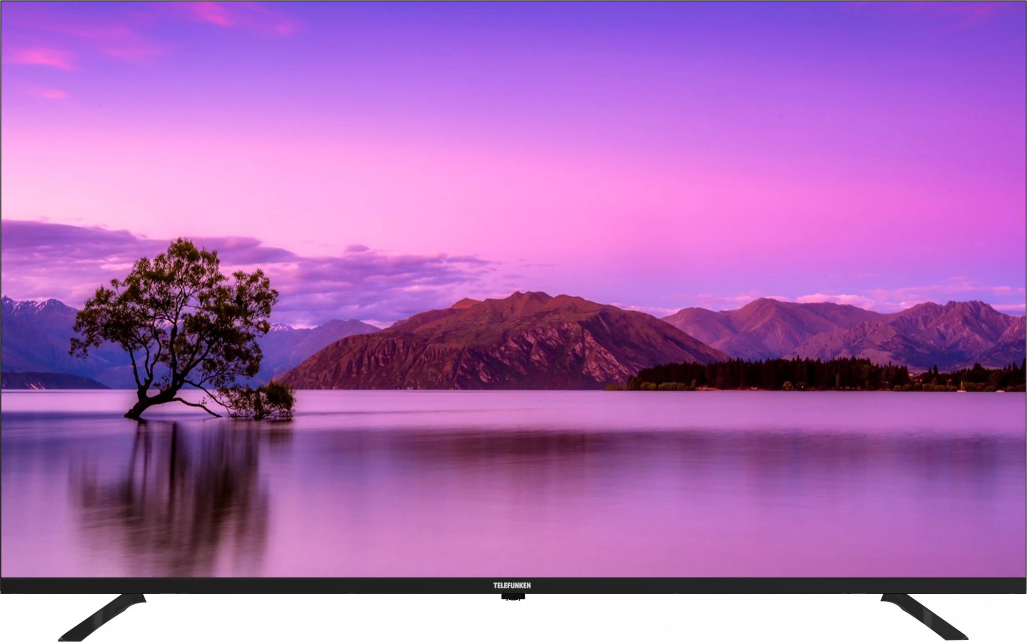 Телевизор Telefunken TF-LED50S14T2SU(черный)\H, 50", LED, 4K Ultra HD, Android, черный
