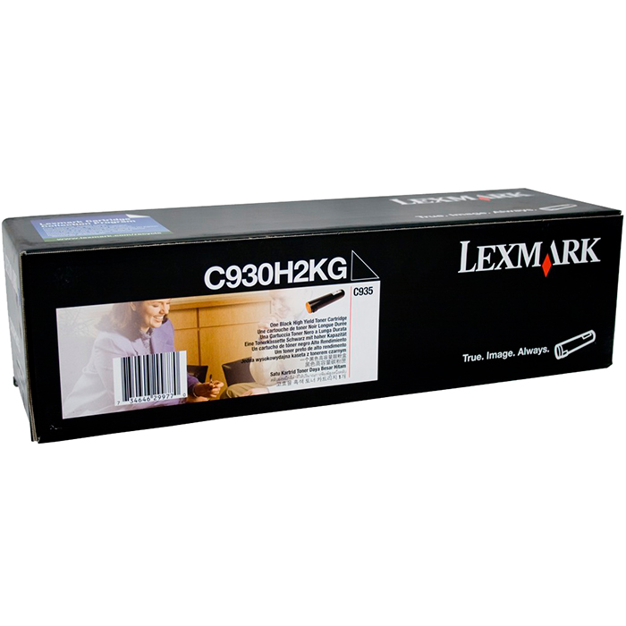 Картридж лазерный Lexmark C930H2KG, черный, 1шт., 38000 страниц, оригинальный, для Lexmark C935