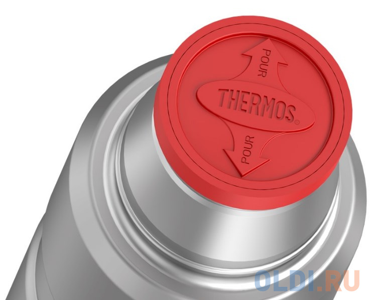 Термос для напитков Thermos SK2000 RCMS 1.2л. серый/красный (377630)